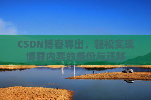 CSDN博客导出，轻松实现博客内容的备份与迁移